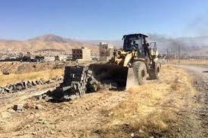 کشف زمین‌خواری ۲۰ میلیاردی در زنجان