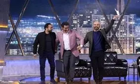 خوانندگی احمد مهرانفر و رقص کردی شهاب حسینی، تنابنده و مهرانفر/ ویدئو