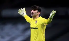 بیرانوند در کمتر از ۱۰ دقیقه ۳ گل خورد!/ ویدئو