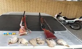 دستگیری شکارچی غیر مجاز در گچساران