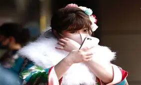 جشن دختران ژاپنی برای جشن رسیدن به سن قانونی/ تصاویر‌