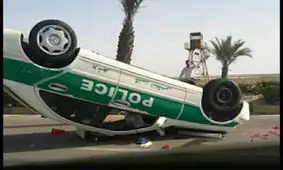 جان باختن 2پلیس هنگام تعقیب متهم
