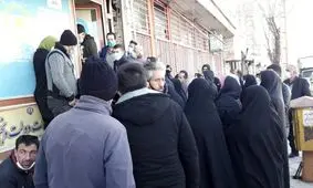 جولان کرونا در صفوف به هم فشرده دفاتر پیشخوان زنجان