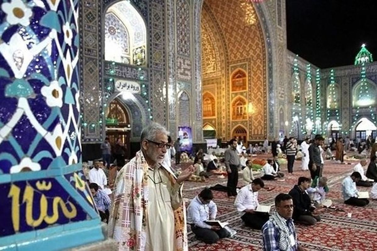 مراسم اعتکاف در حرم مطهر رضوی برگزاری نمیشود