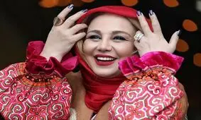 استایل جالب بهنوش بختیاری هنگام دیدن دربی/ ویدئو