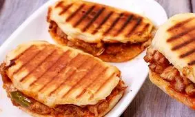 طرز تهیه ساندویچ کباب تابه ای