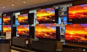 فروش تلویزیون ۱۶۰ میلیونی در بازار / قیمت تلویزیون های لاکچری