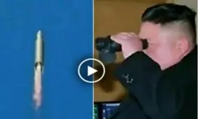 فیلم/ آزمایش اولین موشک بالستیک بین قاره ای کره شمالی