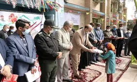 ۵۰۰ تبلت به دانش آموزان نیازمند شهرستان بم اهدا شد