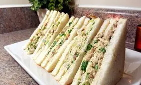 طرز تهیه ساندویچ سبزیجات با سس مایونز