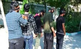 ۵ اراذل و اوباش فضای مجازی در کاشان دستگیر شدند