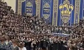 جشن عروسی عجیب فرزند خاخام یهودی/ ویدئو