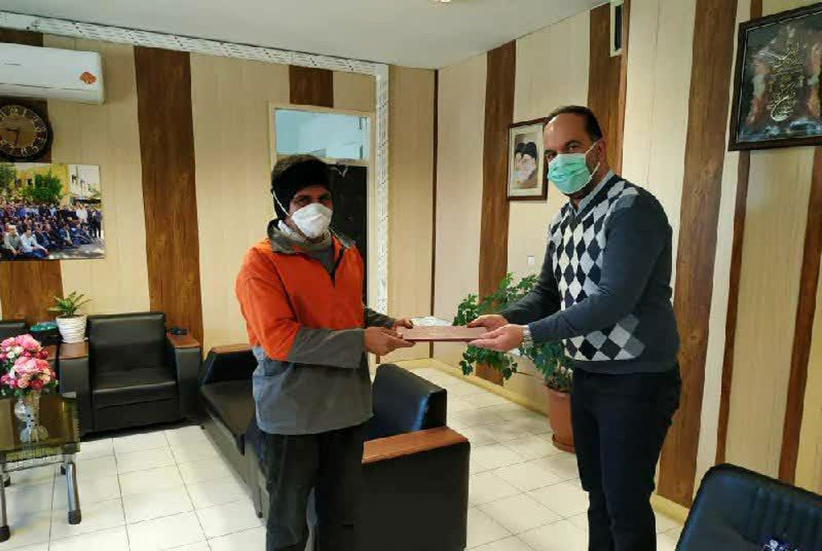 سارقان حرفهای کابل برق با هوشیاری پاکبان ورامینی دستگیر شدند