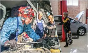 3 بانوی مکانیک و ‌دختر آچار به دست! / روایت از شغل و چالش‌هایی که با آن‌ها روبه‌رو شده‌اند