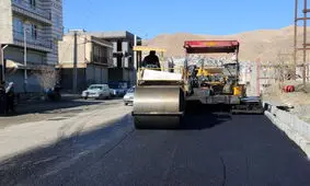 2 هزار و 500 متر از معابر دشتابی آسفالت می شود