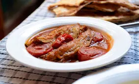 طرز تهیه خورشت قیمه بادمجان بدون گوشت