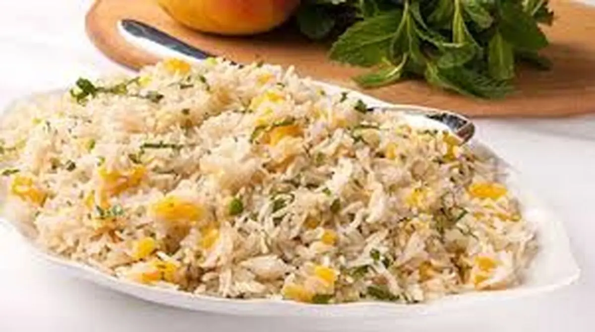 طرز تهیه پلو انبه