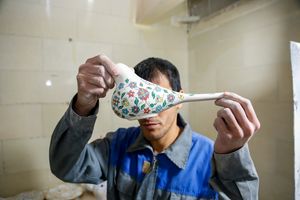 تولید صنایع دستی زیبا در زندان/ تصاویر‌