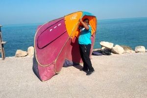 نصب هر گونه چادر در ساحل و بوستان‌های بندرعباس ممنوع