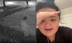 ویدئوی جالبی که یک مرد از خوابگردی همسرش تهیه کرد!