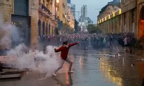 ناآرامی در لبنان/ 30 نفر زخمی شدند