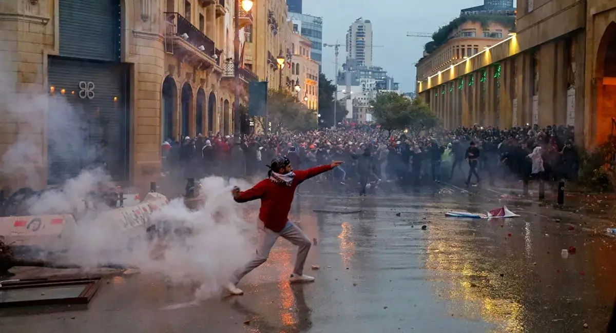 ناآرامی در لبنان/ 30 نفر زخمی شدند