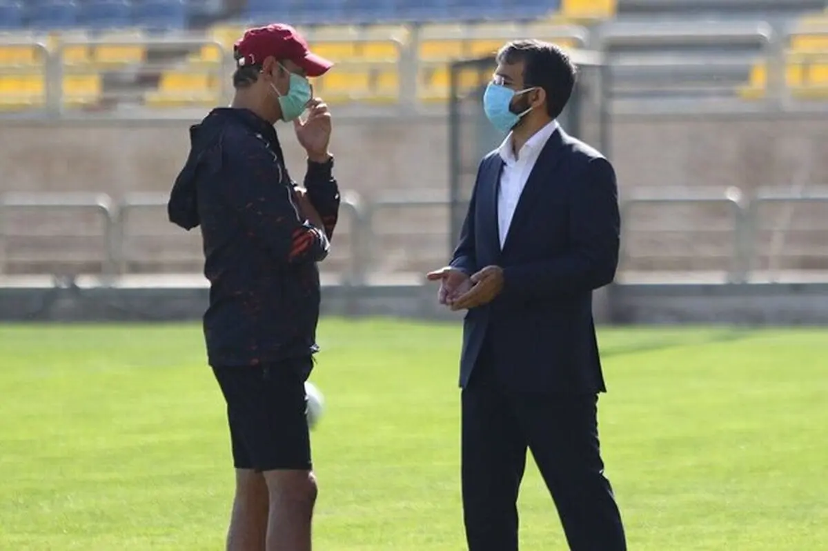 یحیی گل‌محمدی به دیدار مدیرعامل پرسپولیس رفت