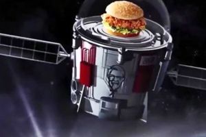 چرا سفر ساندویچ KFC به فضا موفقیت آمیز نبود؟