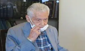 دیدار با نویسنده و مترجم سرشناس ایرانی در آستانه ۱۰۰ سالگی