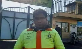 شکسته شدن بینی پاکبان منطقه ۳ تبریز به خاطر بوی تعفن