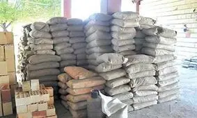 احتکار ۱۵۴ تن مصالح ساختمانی در بوشهر