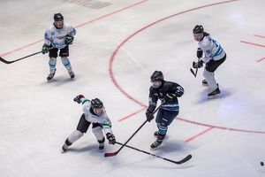 تمرین تیم ملی هاکی روی یخ زنان/ عکس