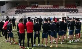 طرح موزاییکی پرسپولیسی‌ها به یاد مهرداد/عکس