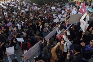 تظاهرات صدها تن در تونس علیه پلیس این کشور