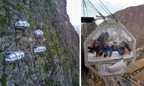 هتل معلق پرو که برای پر دل و جرأت‌ها ساخته شده