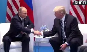 پوتین و ترامپ برای نخستین بار دیدار کردند