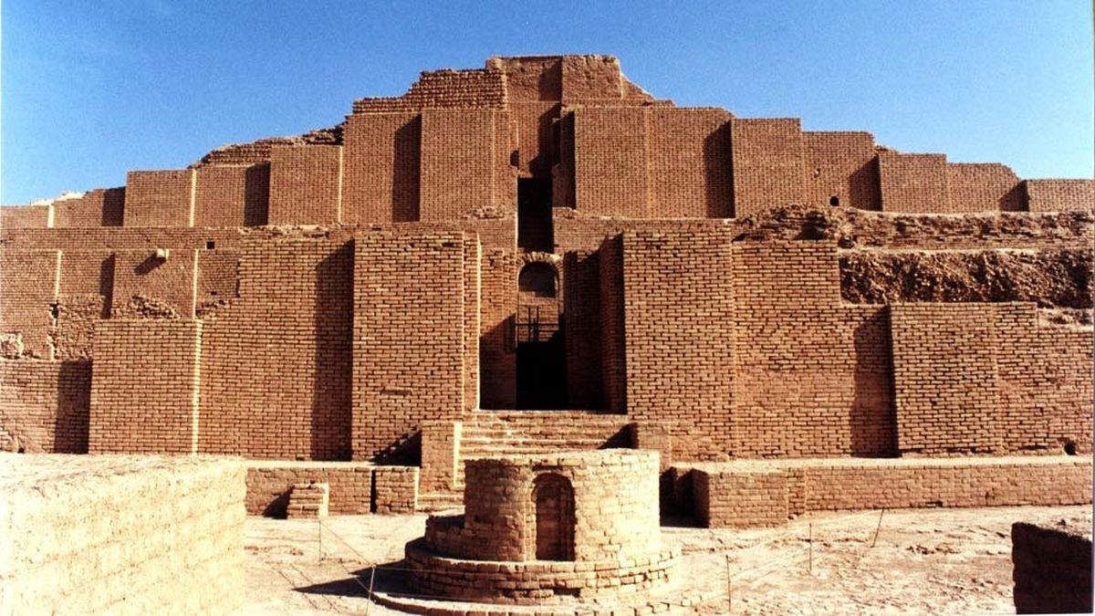 خواناسازی کاخهای شهر باستانی چغازنبیل