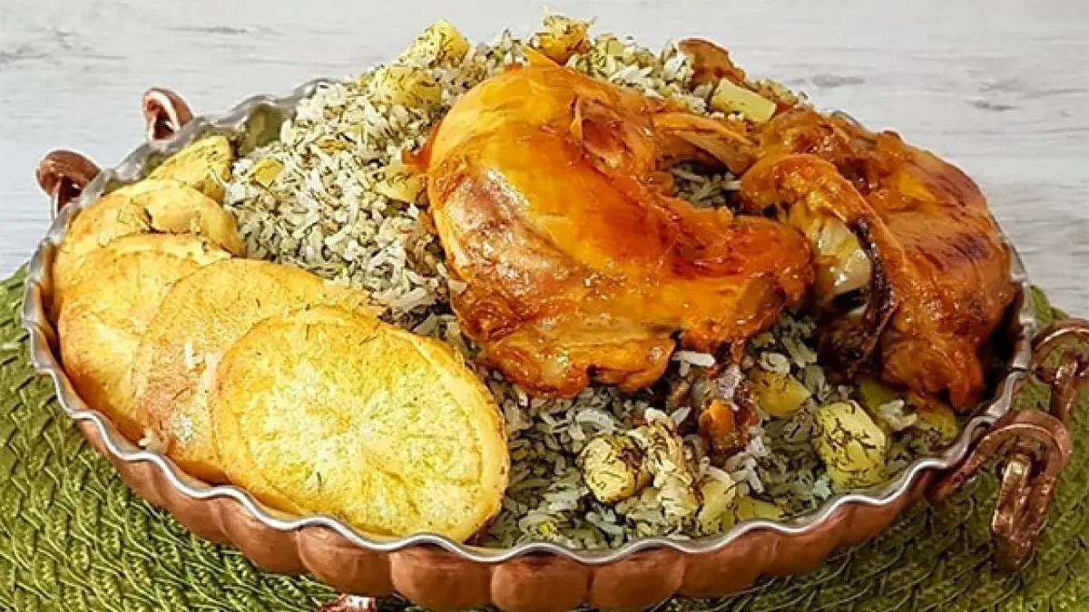 طرز تهیه سیب پلو