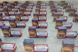 توزیع ۱۱۱۰ دستگاه لوازم گرمایشی بین نیازمندان هرمزگانی