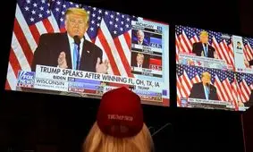 کاهش حمایت ۱۰ درصدی جمهوری‌خواهان از ترامپ بعد از حمله کنگره