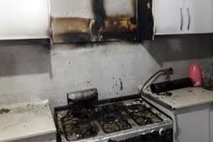 آتش سوزی خانه مسکونی در اصفهان
