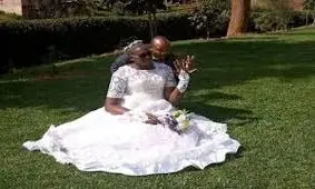 عروسی که قدش دو برابر داماد است