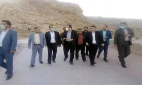 بازدید مدیرکل امور شهری و شوراهای استانداری خوزستان از شهر و شهرداری ایذه