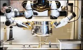 رُبات آشپزی که 5 هزار غذا می‌پزد