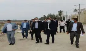 بازدید مدیرکل امور شهری و شوراها از شهر و شهرداری ویس