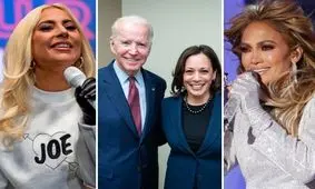 خوانندگی لیدی گاگا و جنیفر لوپز برای آقای رئیس‌جمهور