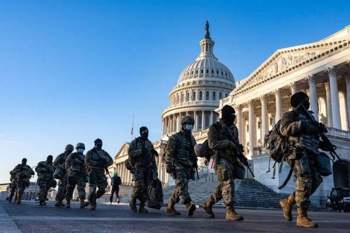 استقرار ۲۵ هزار نیروی گارد ملی در واشنگتن برای حفظ امنیت مراسم تحلیف بایدن
