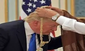 ترامپ مدال گرفت!