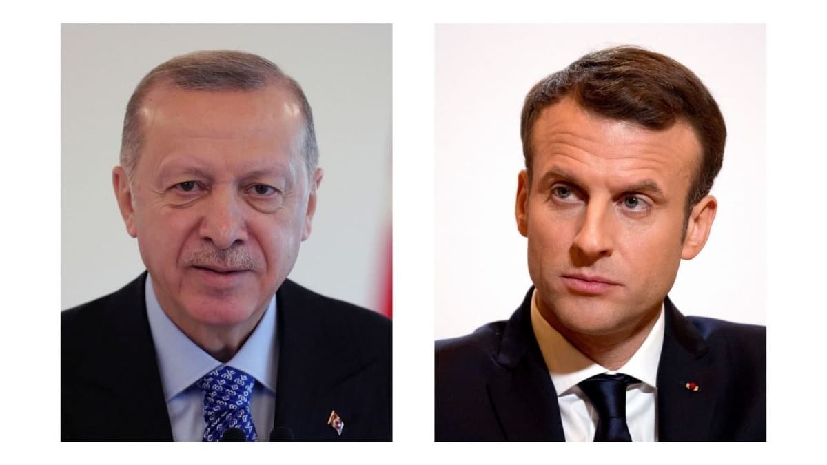 ماکرون و اردوغان برای کاهش تنش‌ها نامه‌نگاری کردند 
