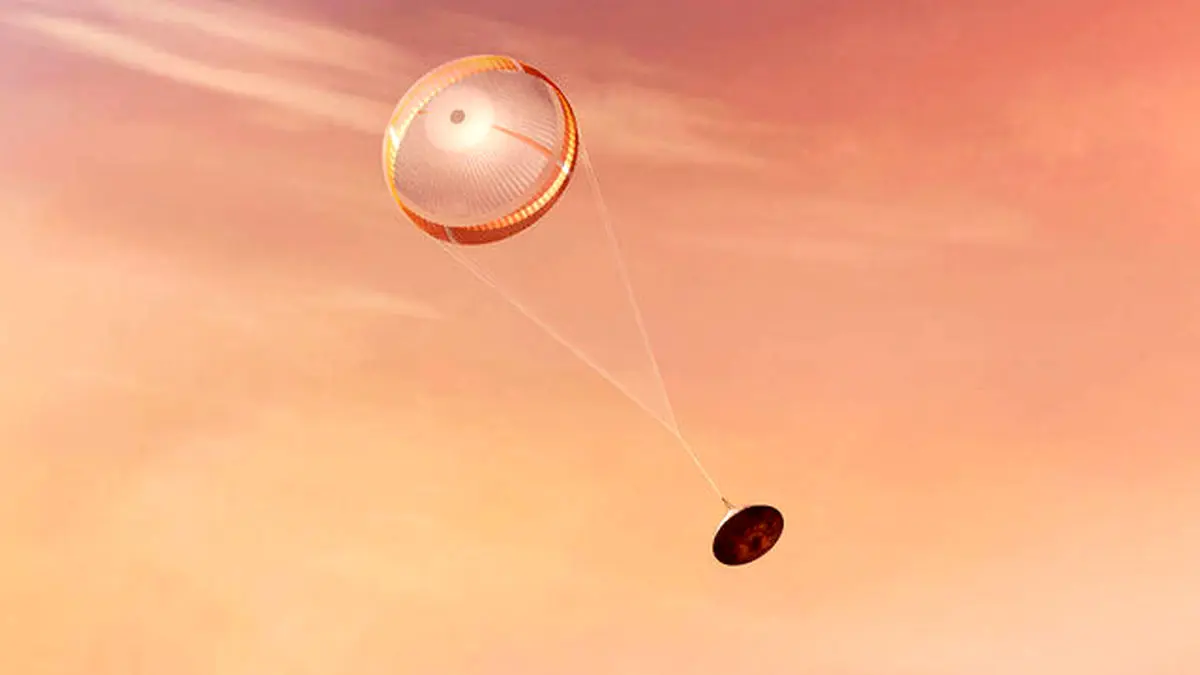 توضیحات ناسا درباره فرود مریخ نورد "استقامت"